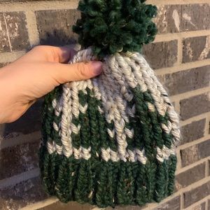 Tree knit hat